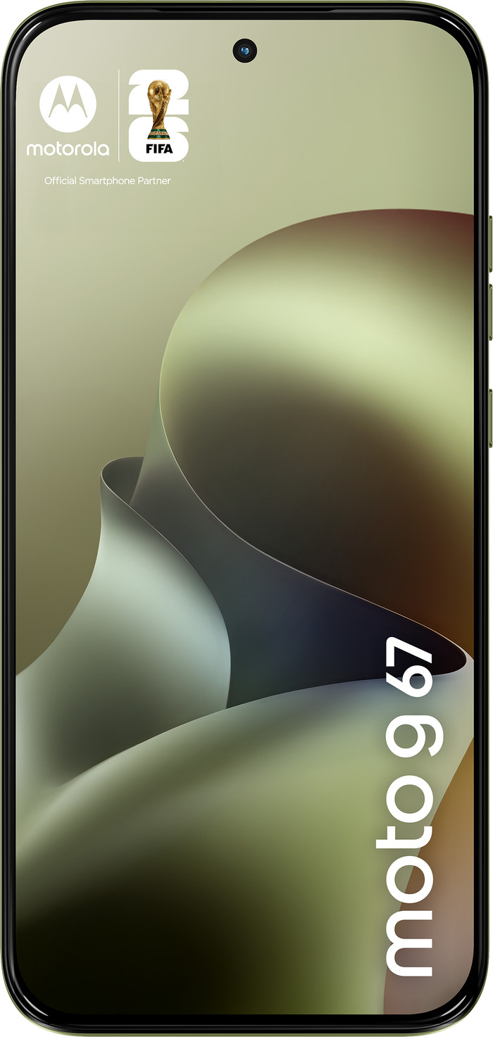 Motorola Moto G67 Grün 128GB 5G vorne