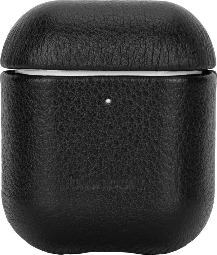 BlueBuilt Cover for AirPods Gen 1/2 Leather Black back