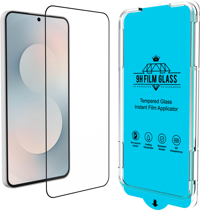 Just In Case Tempered Glass Samsung Galaxy S25 FE Panzerglas vorne
