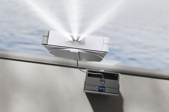 Ecovacs WINBOT W3 OMNI produkt in gebrauch
