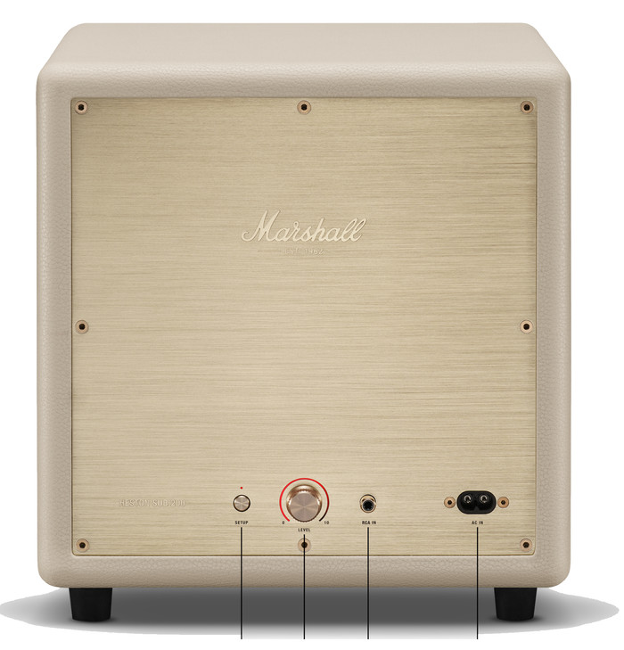 Marshall Heston Sub 200 Creme rückseite