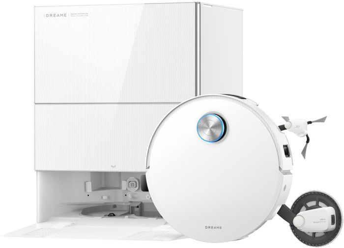 Dreame X60 Pro Ultra Complete White vorne