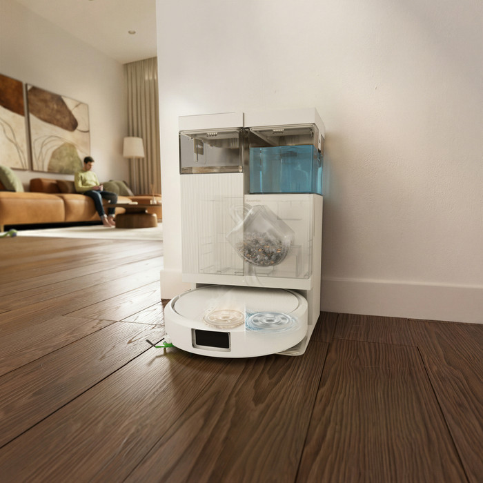 iRobot Roomba Combo Plus 515 White product in use