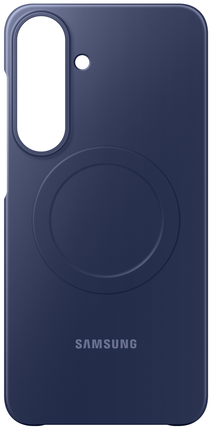 Samsung Galaxy S26 FE Slim Backcover aus Silikon mit Magnet Lila rückseite