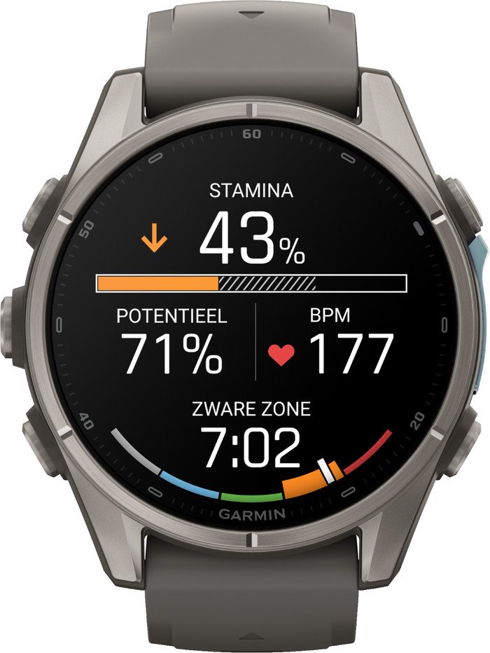Garmin Fenix 9 Grey 43mm front