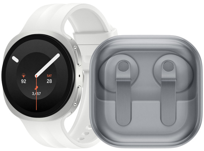 Samsung Galaxy Watch 9 5G White 40mm + Samsung Galaxy Buds4 White Main Image