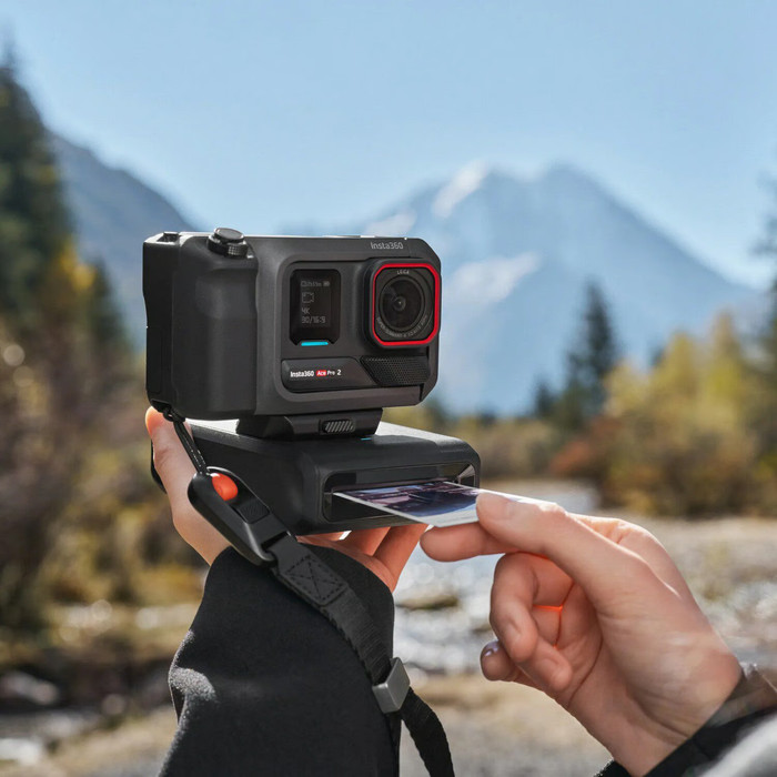 Insta360 Ace Pro 2 Flash Print Bundle product in use