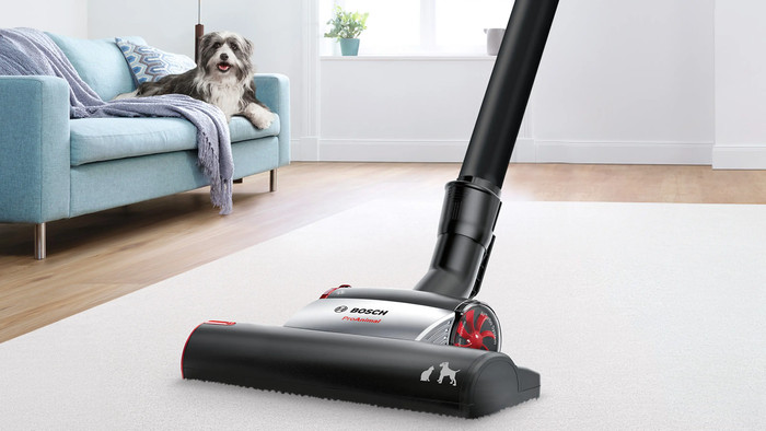 Bosch Serie 6 ProAnimal BGC41PET produkt in gebrauch