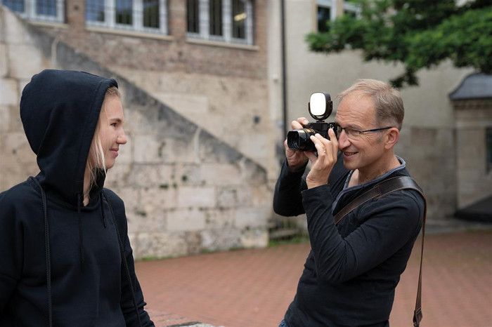 Dörr LED Video Light MVL-77 produkt in gebrauch