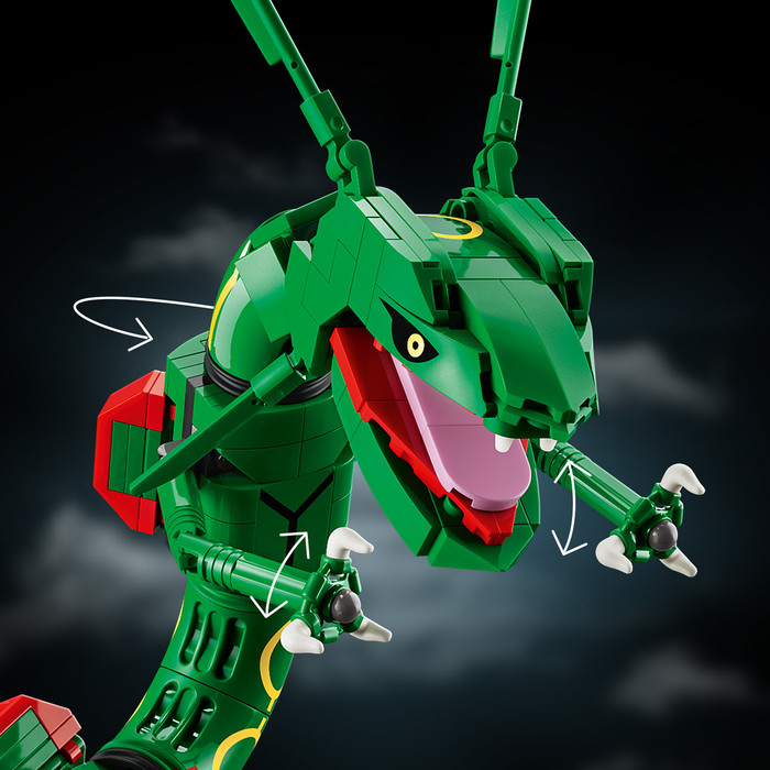 LEGO Pokémon Rayquaza 72168 detail
