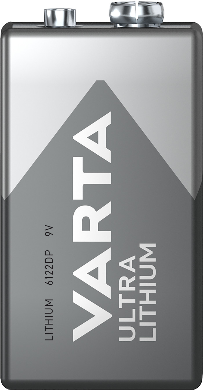 VARTA Ultra Lithium 9V Blister front