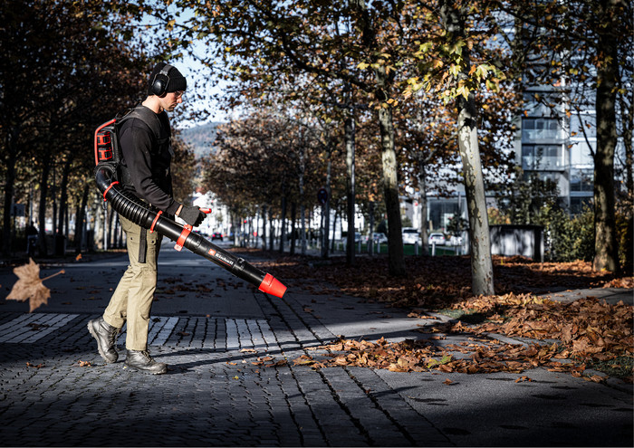 Einhell GP-LB 36/280 Li E BL Solo produkt in gebrauch