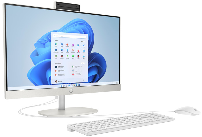 HP All-in-One 24-cr0000ng PC - 23,8'' - Intel Core i5 - 8GB RAM/512GB SSD linke seite