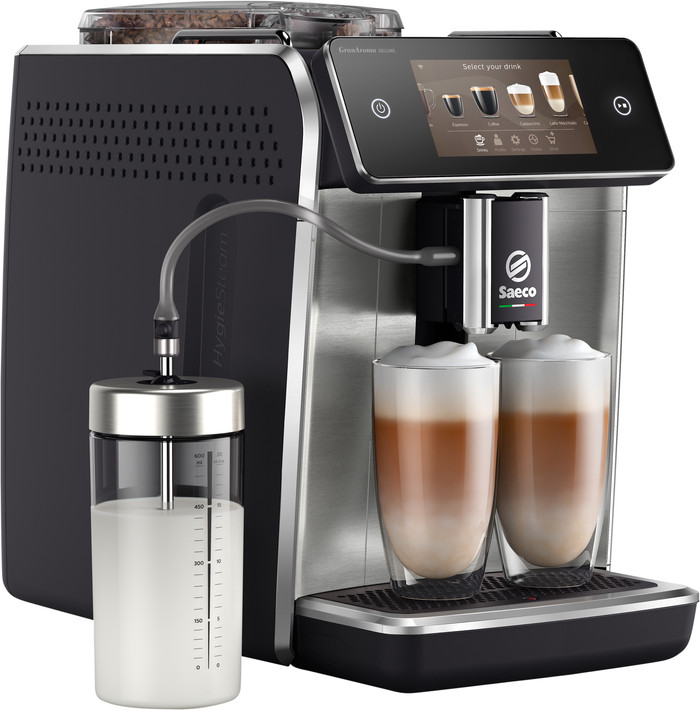 Saeco GranAroma Deluxe SM6685/00 left side