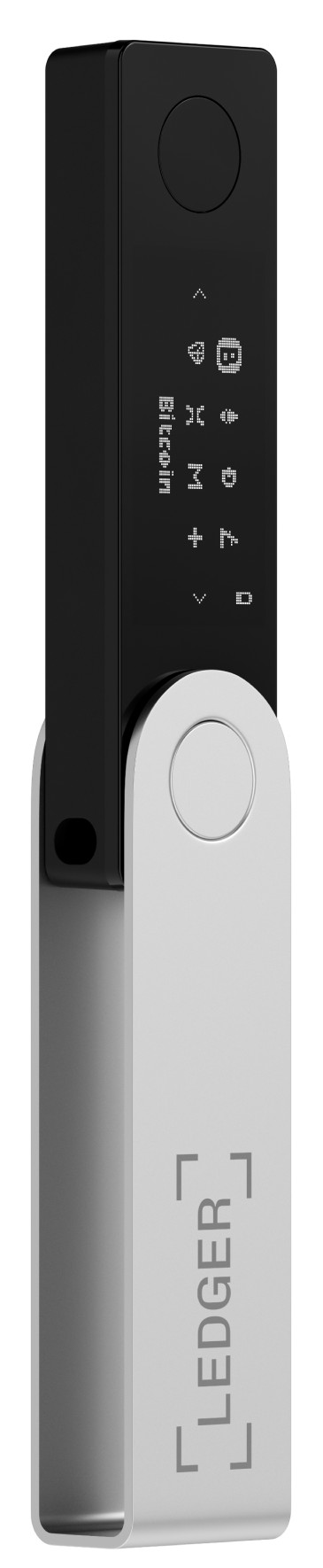 Ledger Nano X Onyx Schwarz vorne