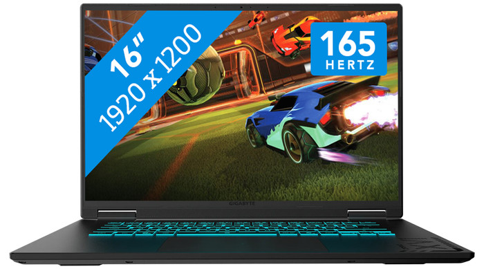 GIGABYTE GAMING A16 PRO DXHG4DECC4SH - 16" - Intel Core i7 - 16GB RAM/1TB SSD - RTX 5060 Main Image