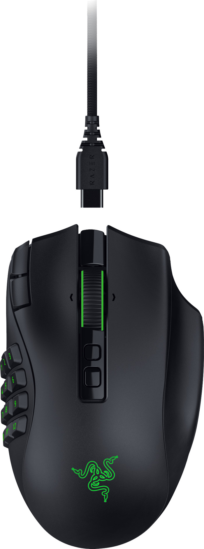 Razer Naga V3 Pro Wireless Gaming Mouse top