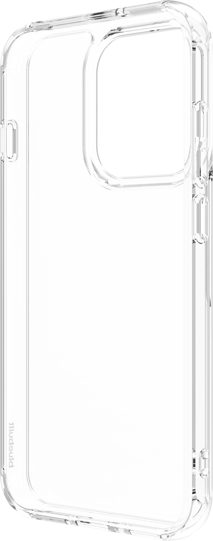 BlueBuilt Protective Back Cover OPPO Reno16 Pro Transparent left side
