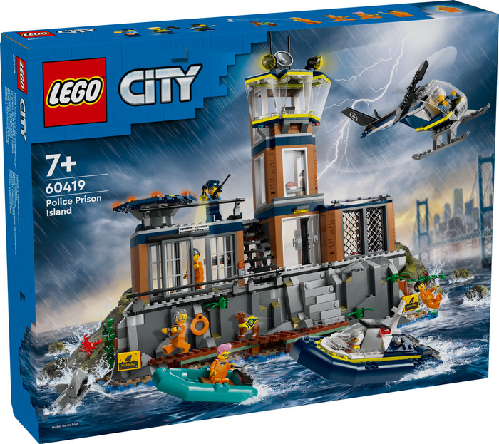 LEGO City Police Prison Island 60419 packaging