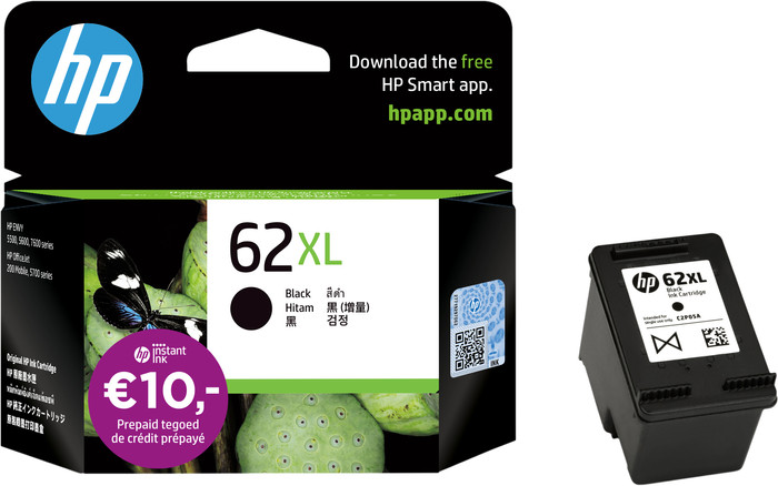 HP 62XL Patrone Schwarz verpackung