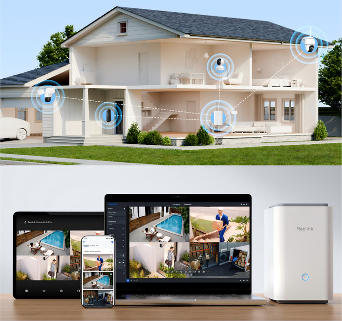 Reolink Hub 1 Pro product in use
