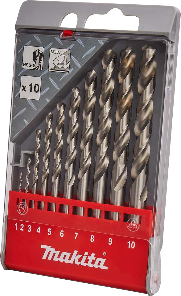 Makita Metallbohrerset 10-teilig null