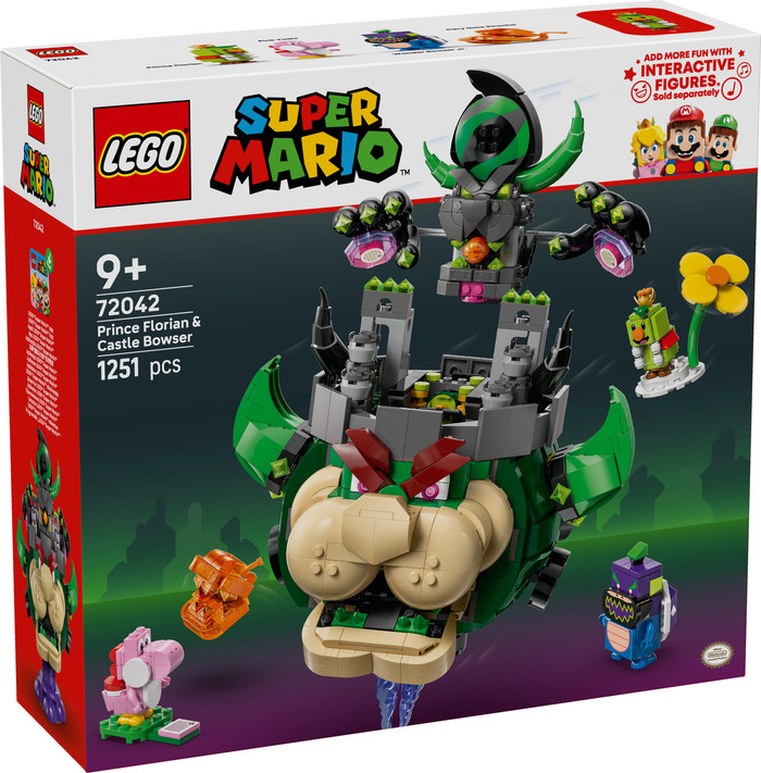 LEGO Super Mario Prinz Florian und Schloss-Bowser 72042 verpackung