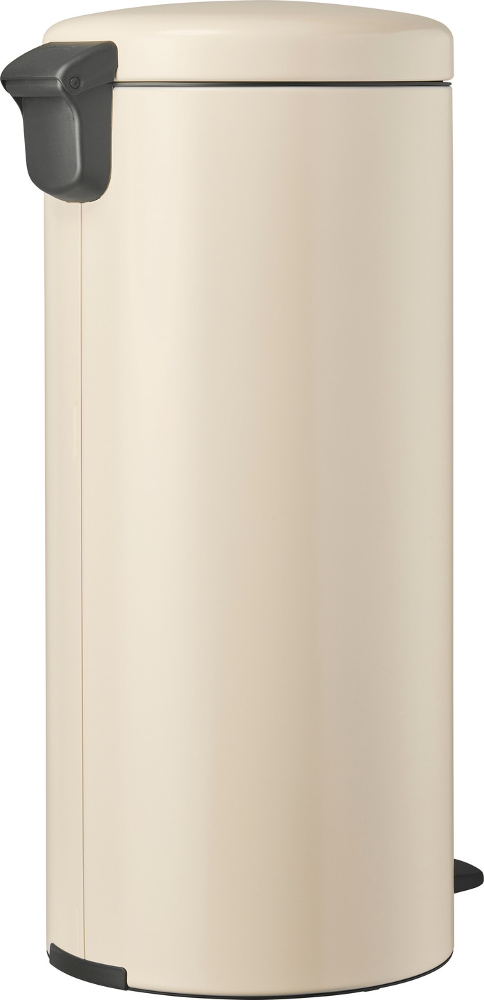 Brabantia NewIcon Pedal Trash Can 30L Soft Beige back