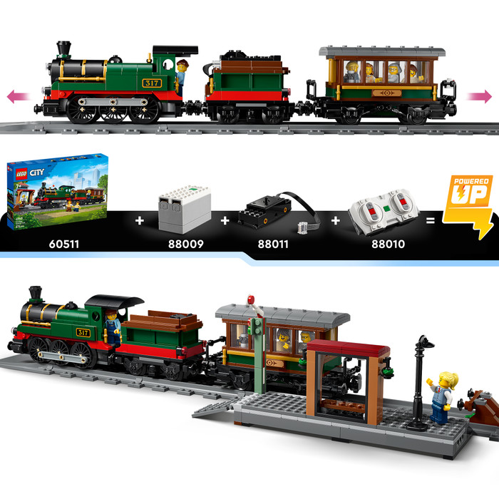 LEGO City Klassischer Dampfzug 60511 detail