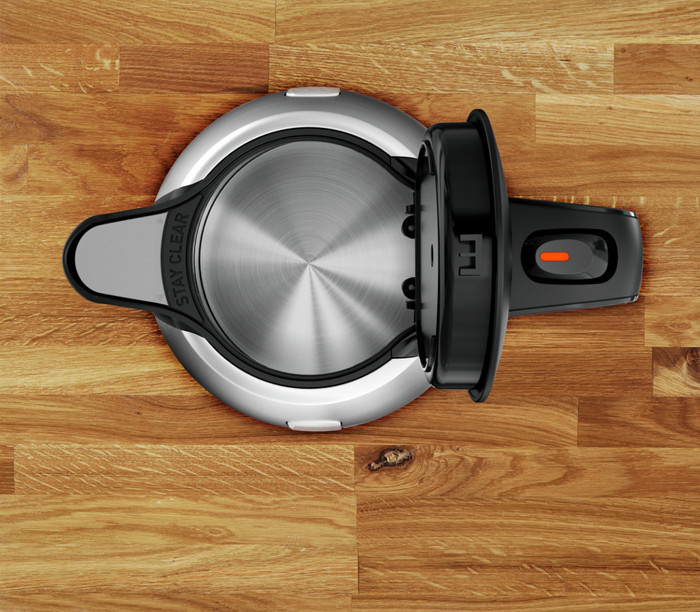 Tefal Mini BI8125 Stainless Steel 0.8L product in use