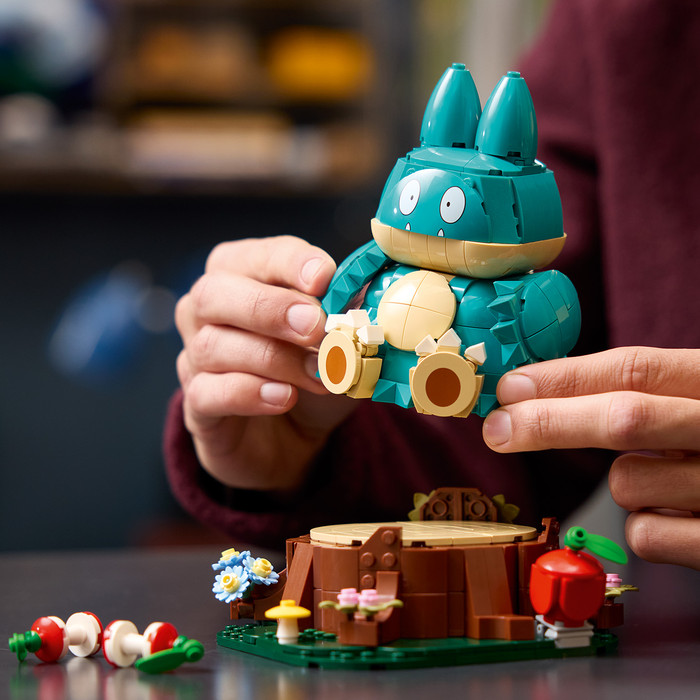 LEGO Pokémon Mampfaxo 72150 produkt in gebrauch