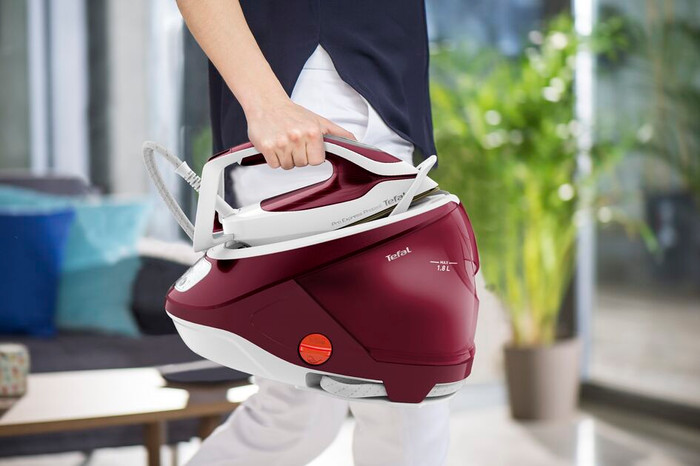 Tefal Pro Express Protect GV9220 produkt in gebrauch