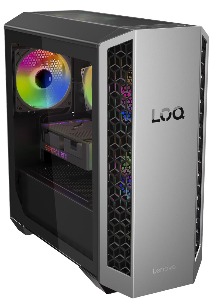 Lenovo LOQ Tower 26ADR10 A78745HX 1T 32 linke seite