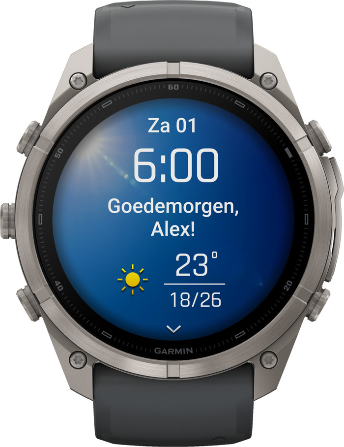 Garmin Fenix 9 Pro Black 51mm front