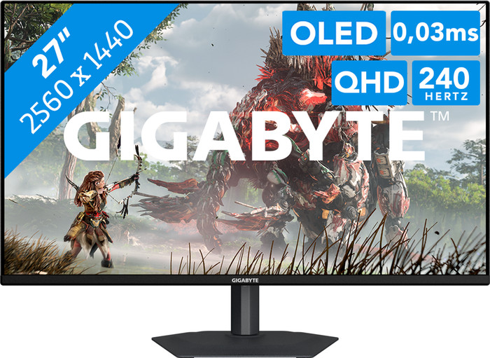 GIGABYTE GO27Q24A QD-OLED Main Image