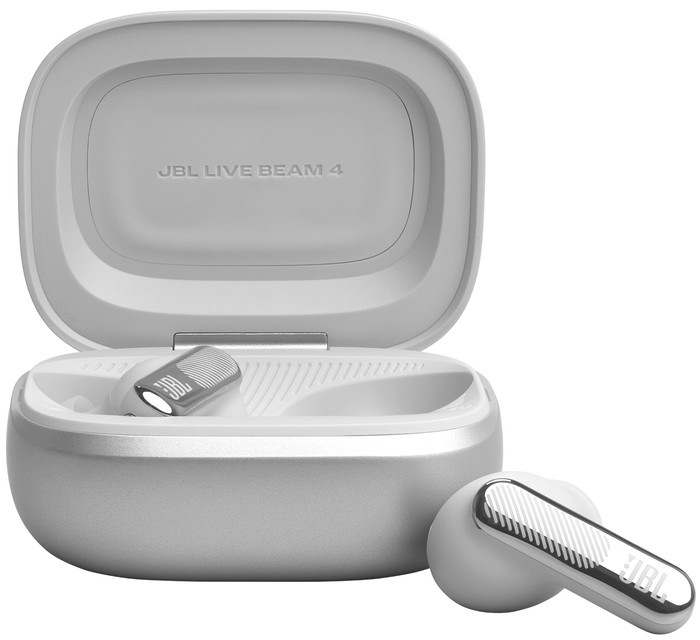 JBL Live Beam 4 Silber vorne