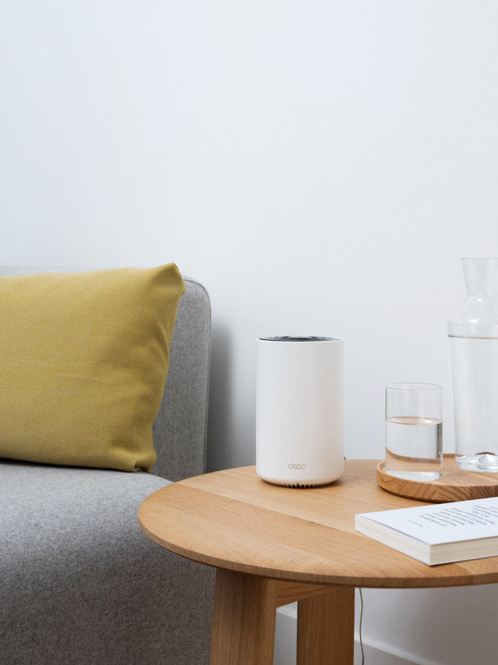 TP-Link Deco XE75 4er-Pack produkt in gebrauch