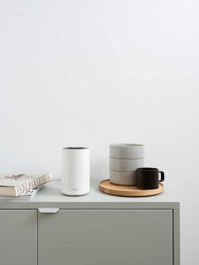 TP-Link Deco XE75 4er-Pack produkt in gebrauch