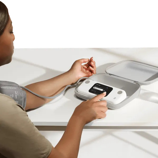 Withings BPM Vision produkt in gebrauch