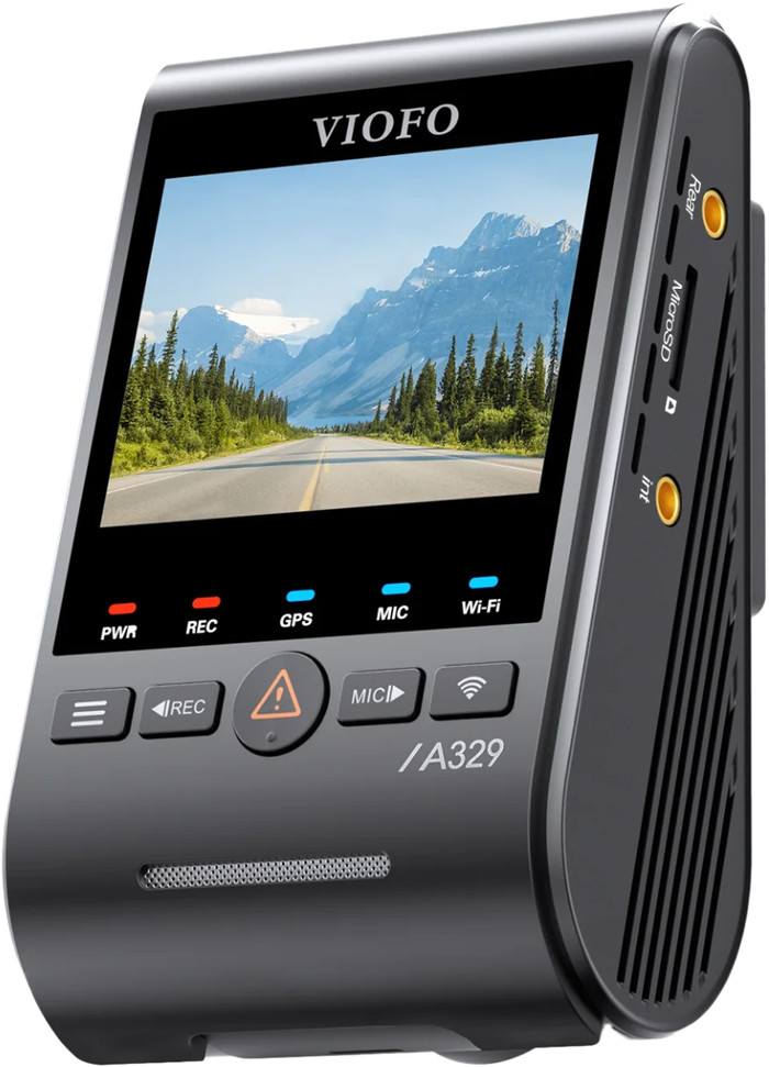 Viofo A329S 1CH 4K WLAN GPS linke seite