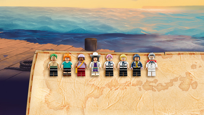 LEGO One Piece Garps Marineschlachtschiff 75646 detail