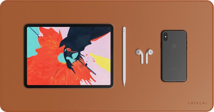 Satechi Eco Leather Mauspad Braun null