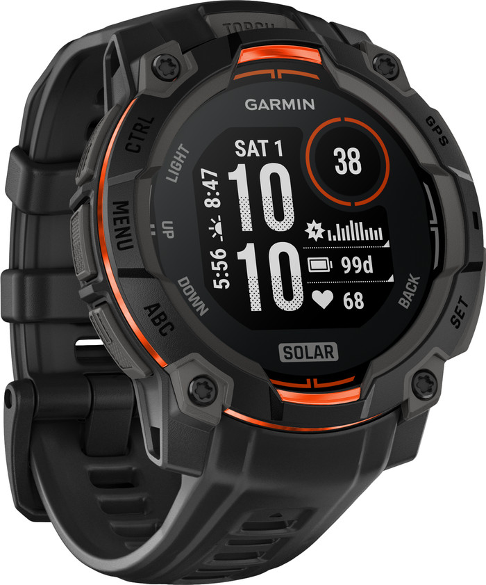 Garmin Instinct 3 Solar Black 45mm Main Image