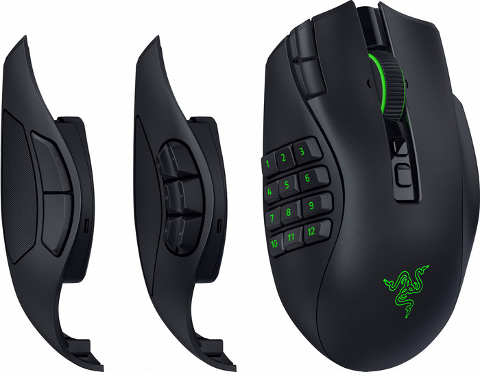 Razer Naga V3 Pro Kabellose Gaming-Maus oberseite