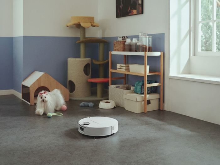 Roborock Qrevo Edge 2 FlowX White produkt in gebrauch