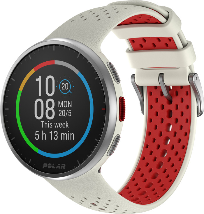 Polar Pacer Pro Weiß rechte seite