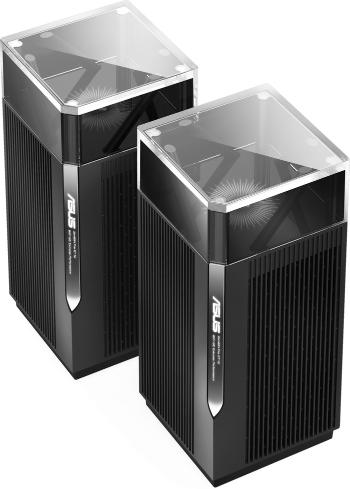 ASUS ZenWiFi Pro ET12 Doppelpack linke seite