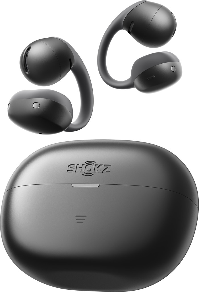 Shokz OpenDots Air Schwarz vorne