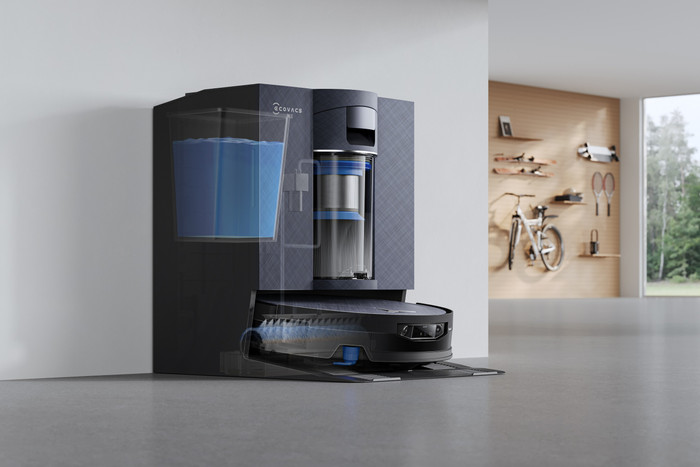 Ecovacs DEEBOT X12 OmniCyclone produkt in gebrauch