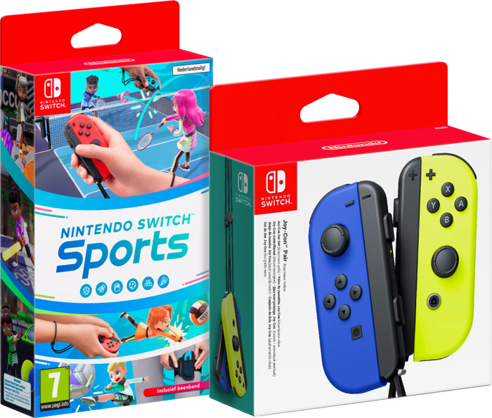 Nintendo Switch Sports + Joy-Con Set Blau/Neon Gelb Main Image
